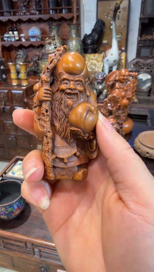 木黄杨木寿星80.8888