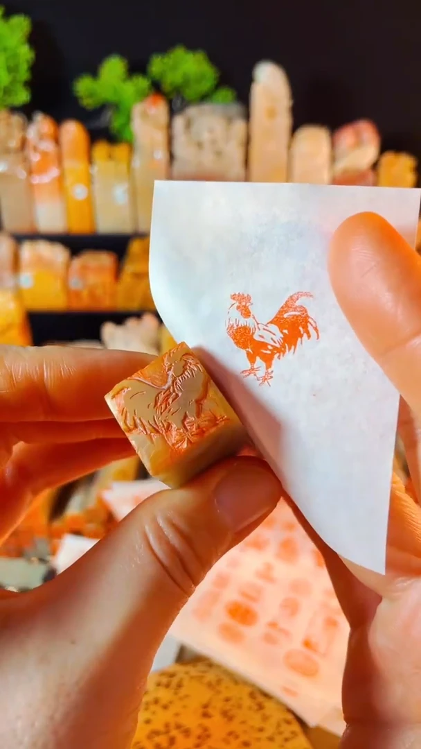 【闪购商品】巴林石印石手工篆刻《大吉大利》2.0