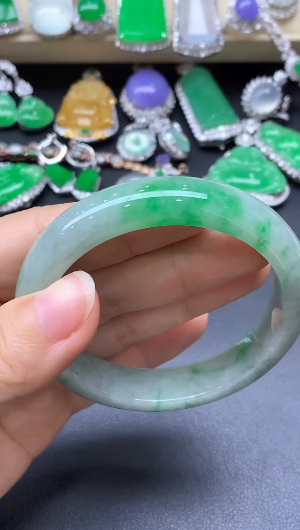 未镶嵌手镯翡翠507-中国好珍宝