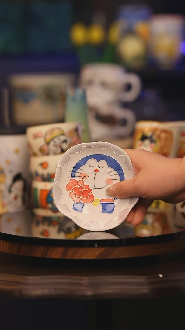 【闪购商品】摆件景德镇釉下彩绘设计师款式陶瓷