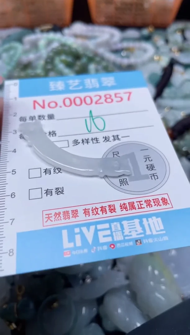 颈饰未镶嵌翡翠2857