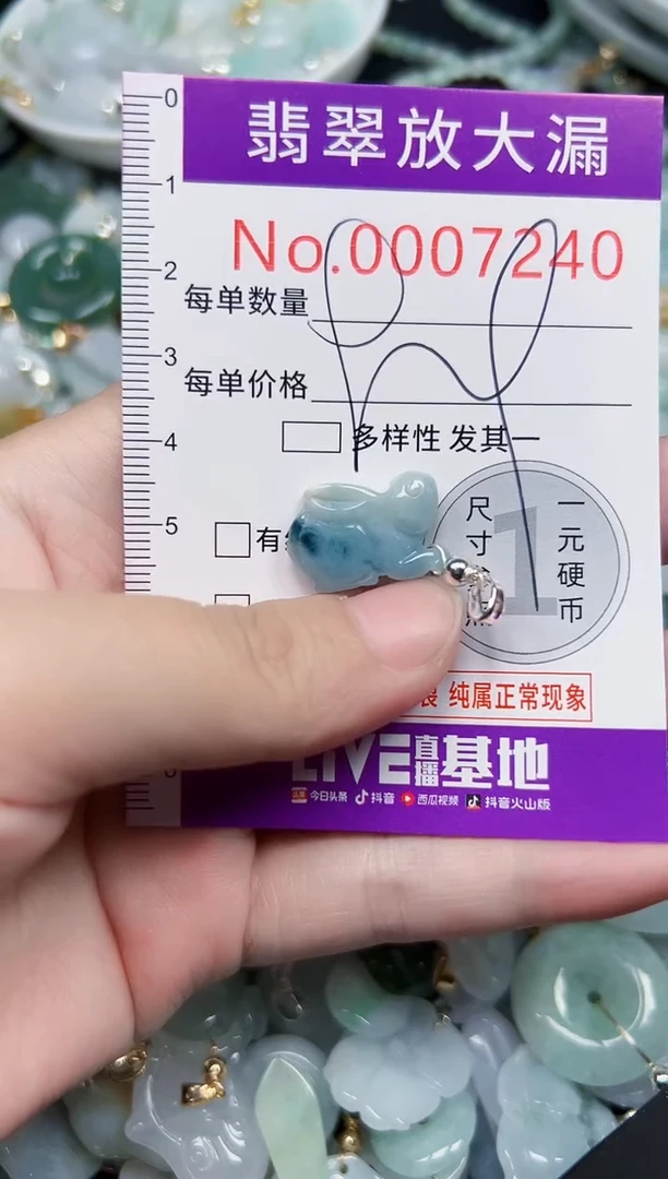 颈饰未镶嵌翡翠7240