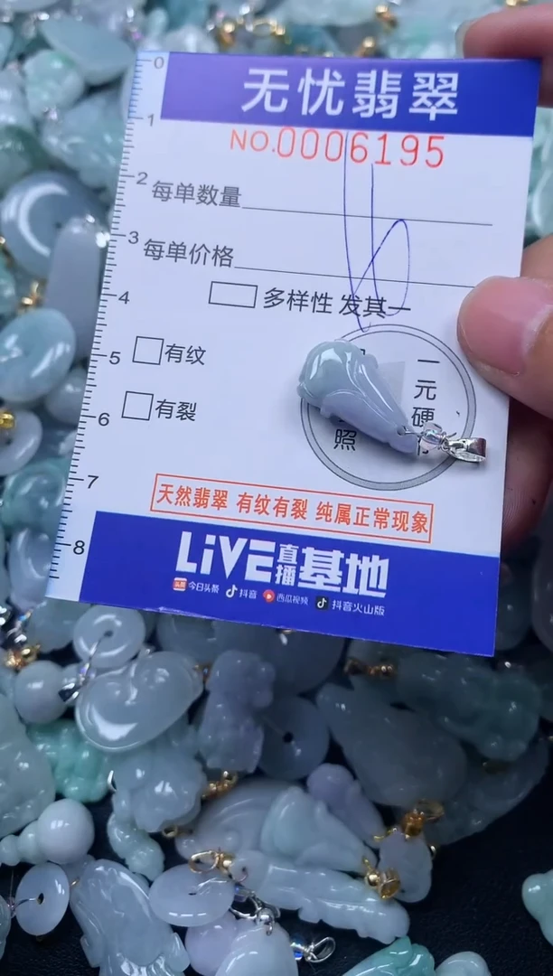 颈饰未镶嵌翡翠6196