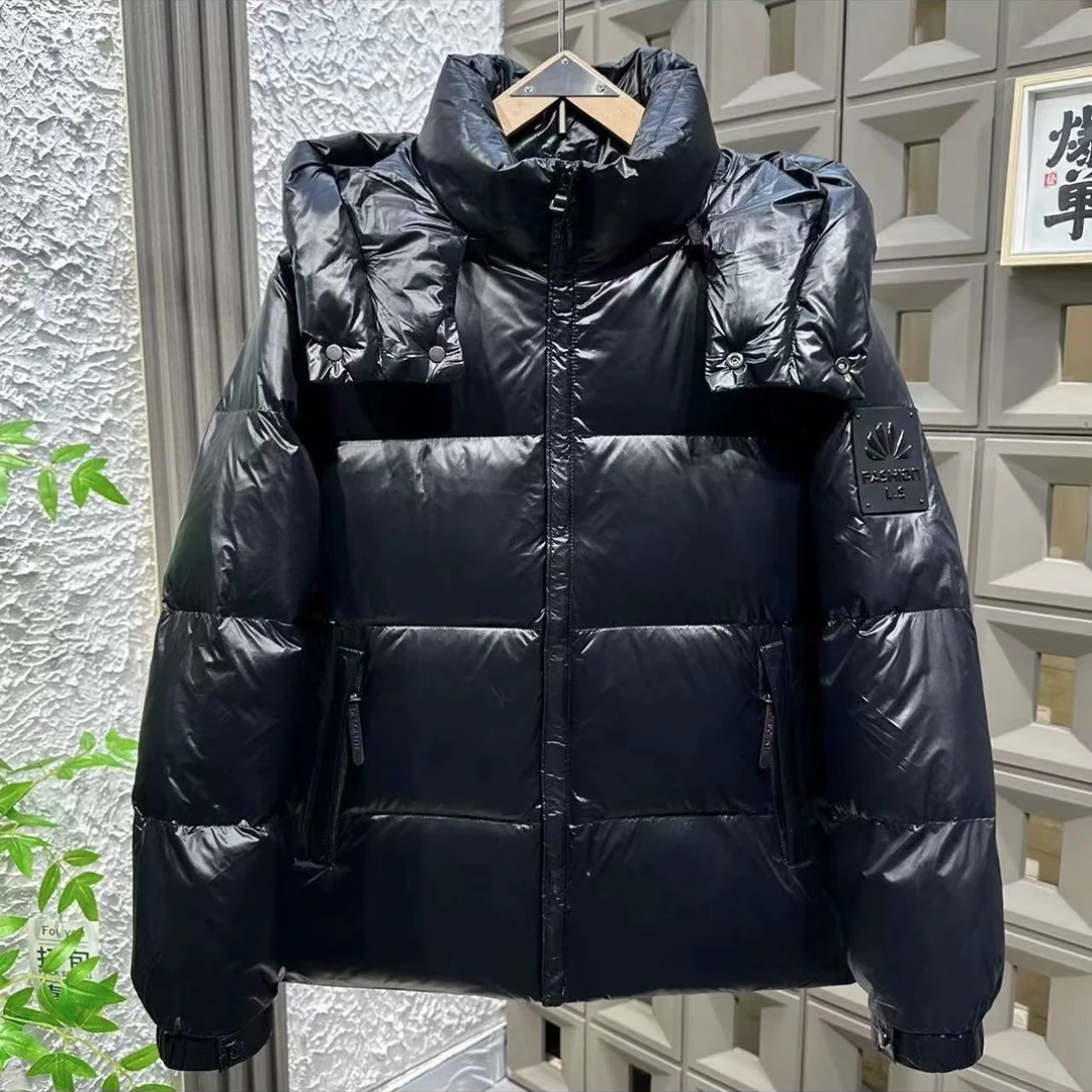 888-品牌撤柜冬季时尚潮流韩版连帽百搭休闲时尚情侣款外套非标