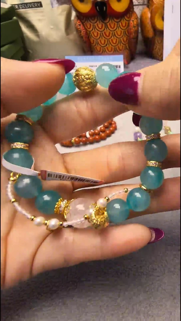 银S925镶嵌手链水晶FAA592 水晶手链