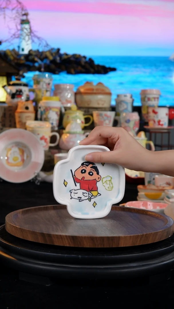 陶瓷便携款手工手绘景德镇陶瓷