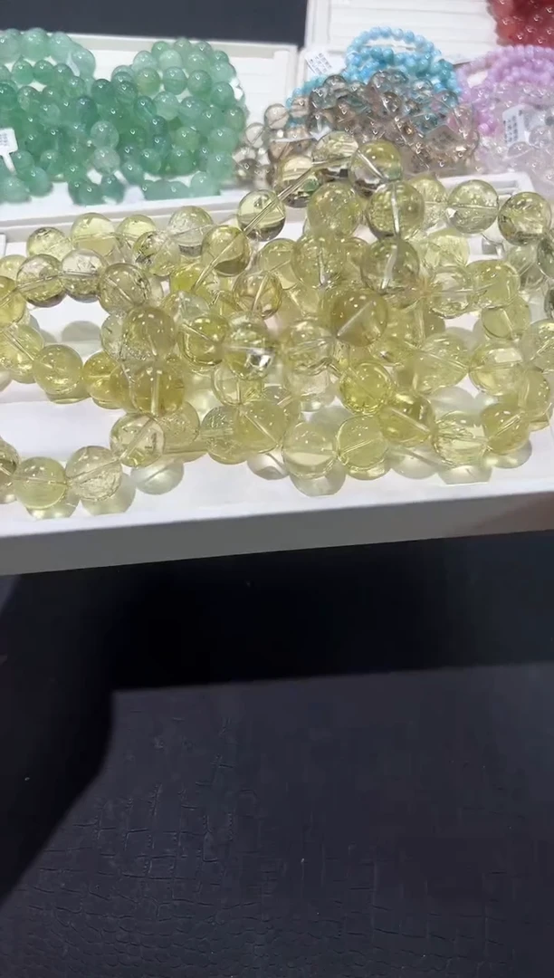 水晶手链未镶嵌7a多样性发其一【1条】默认微瑕17mm