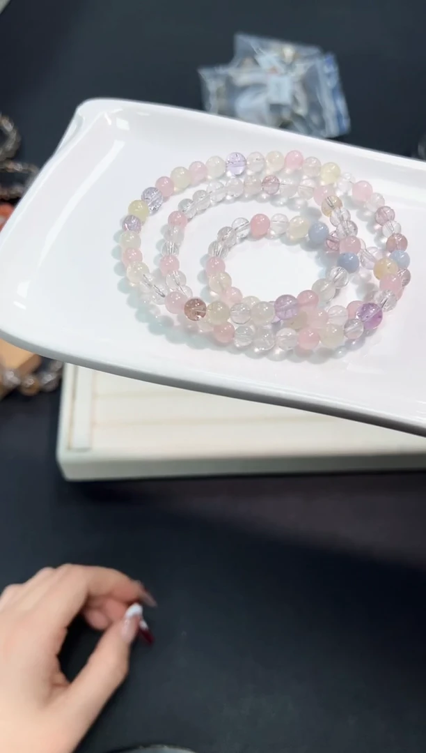 【闪购商品】水晶手串未镶嵌59H多样性发其一/1条默认微瑕