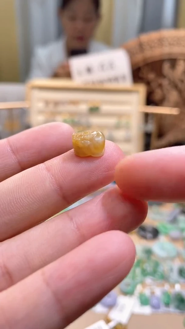 颈饰未镶嵌翡翠貔貅