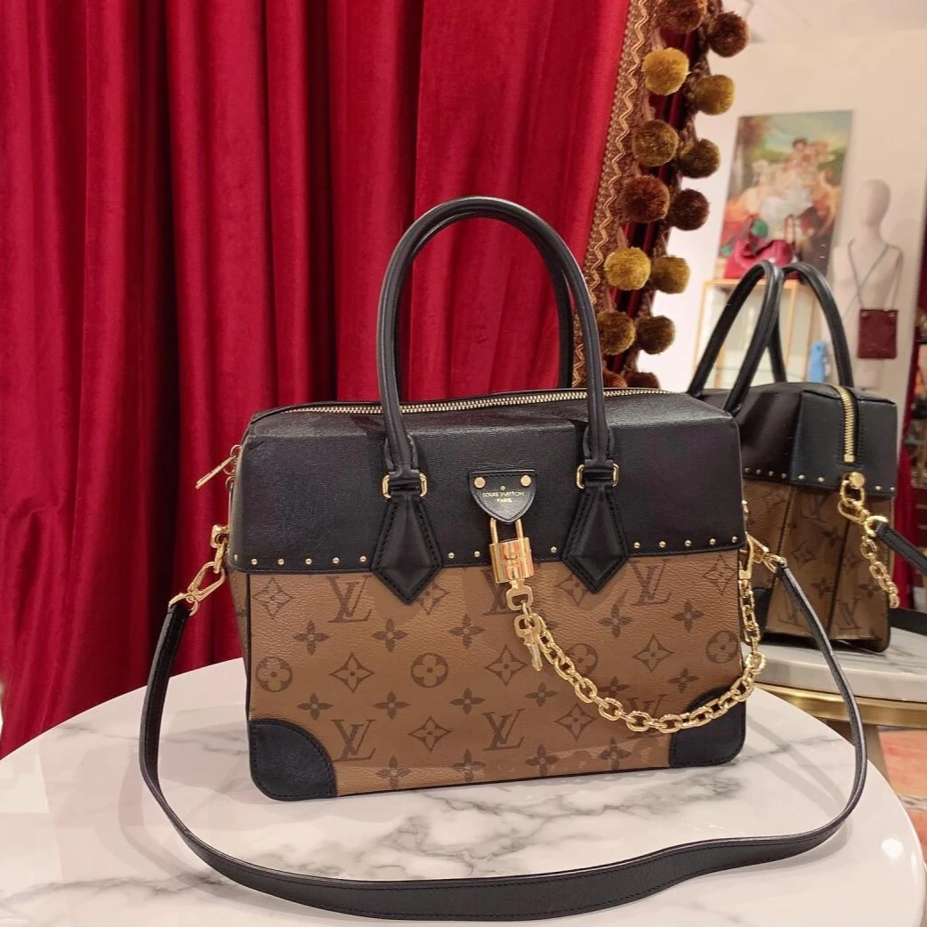 95新 LouisVuitton/路易威登 7998|LV限量款city malle手提单肩包