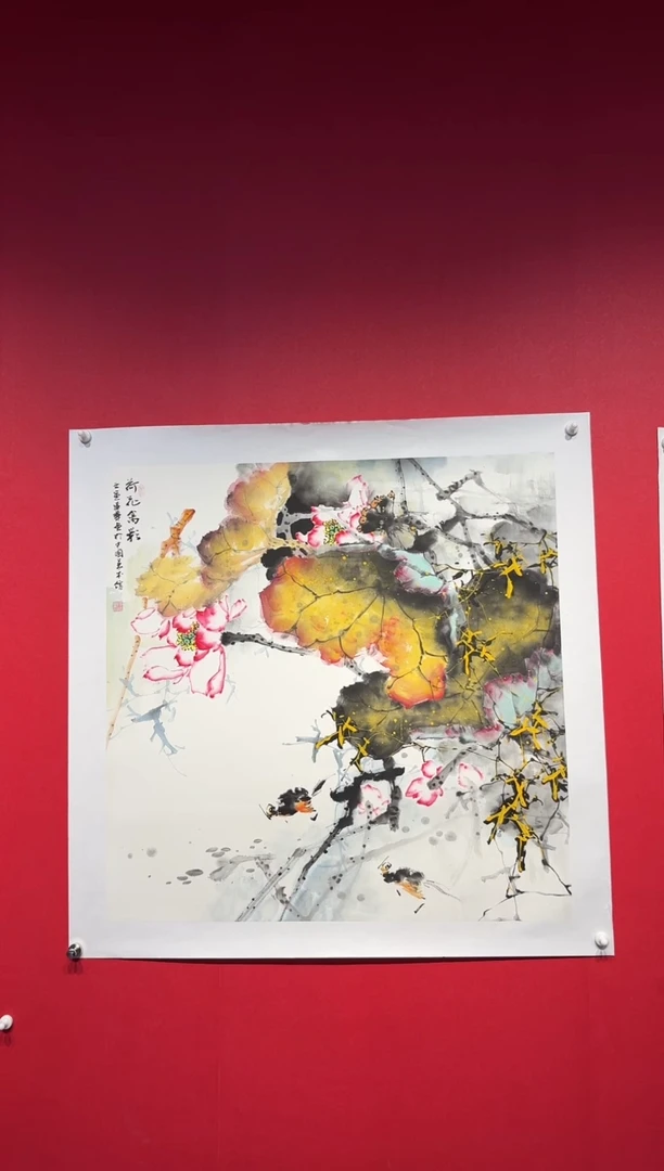 国画经典国画宣纸手绘4平尺