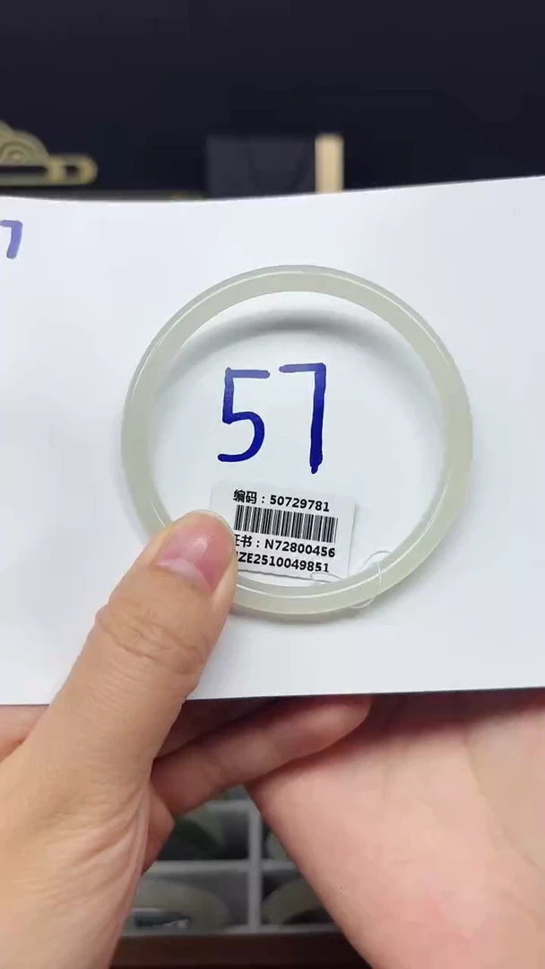 未镶嵌手镯和田玉9781