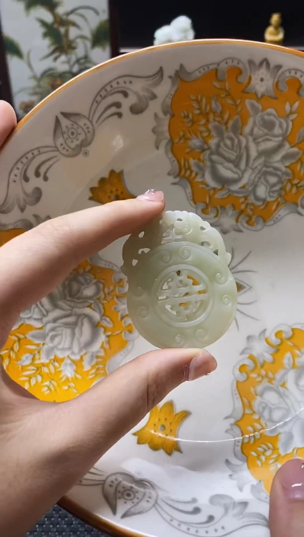 瓷片瓷片 瓷器 摆件 1个