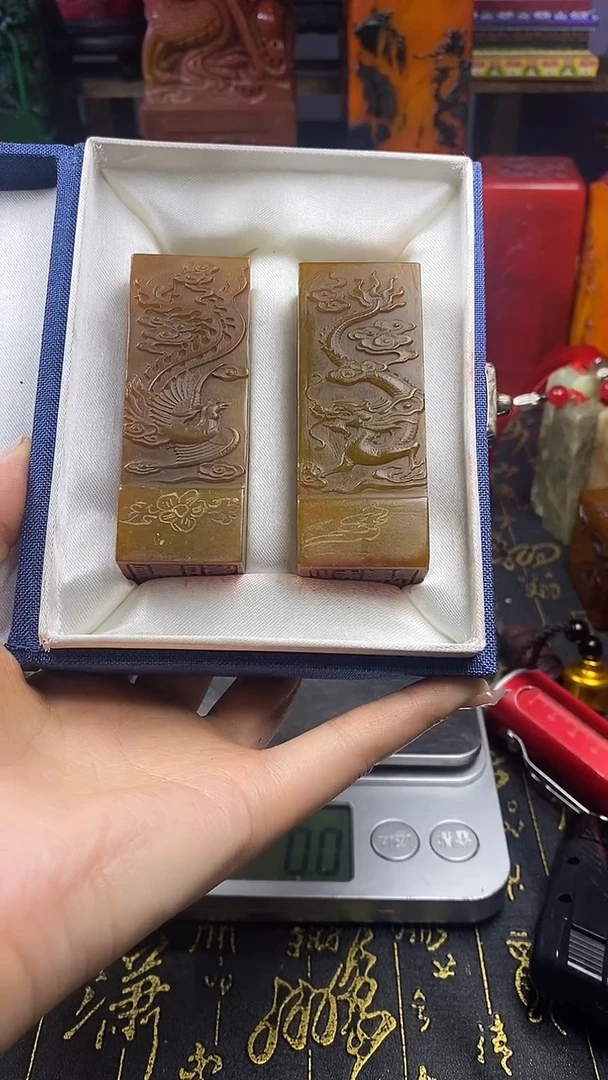 寿山石印石天然寿山石篆刻石料11