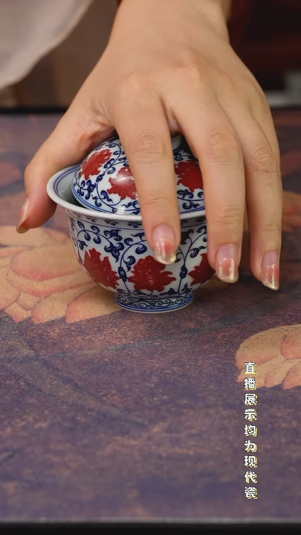 景德镇纯手工手绘陶瓷杯