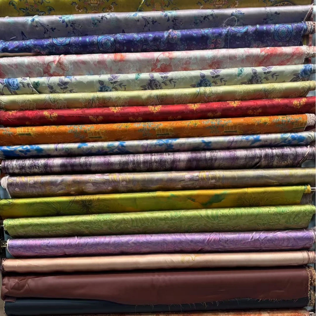 香云纱红云纱莨纱花萝柔软舒适布头清货