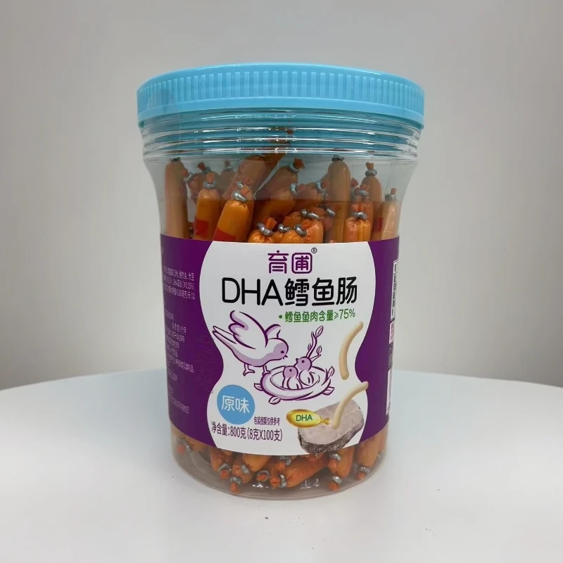 【育圃】DHA鳕鱼肠大桶100支YP