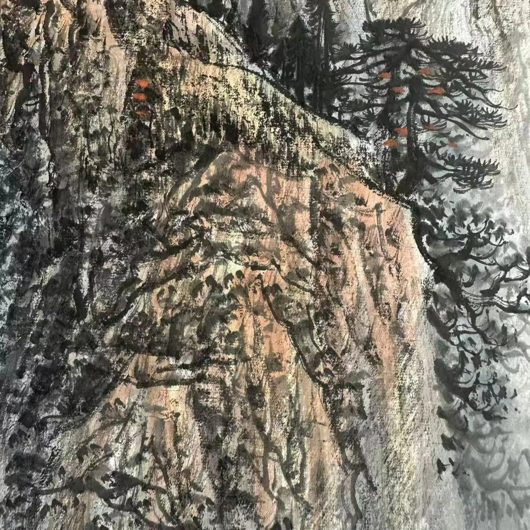 橱窗展示/文峰美术/苏珊/宣纸国画/带证书