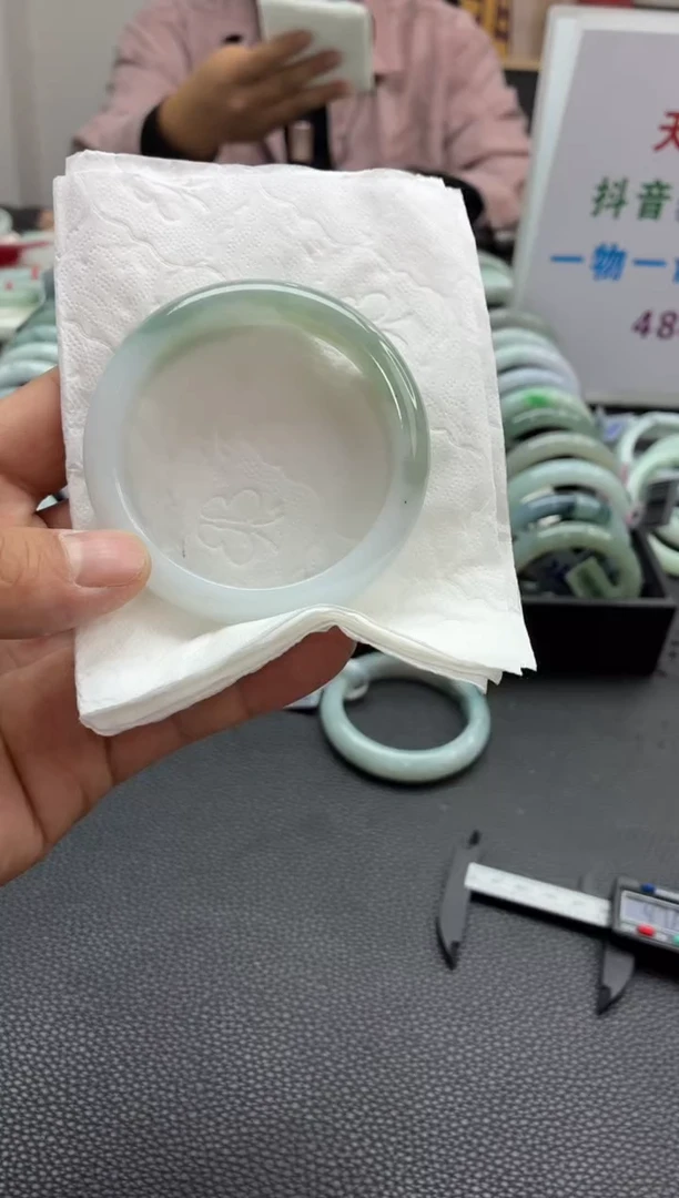 未镶嵌手镯翡翠翡翠2   正圈5657
