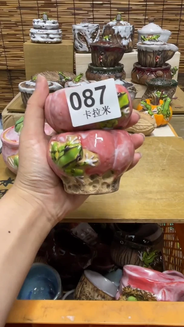 嗯****3087精美粗陶手工柴烧