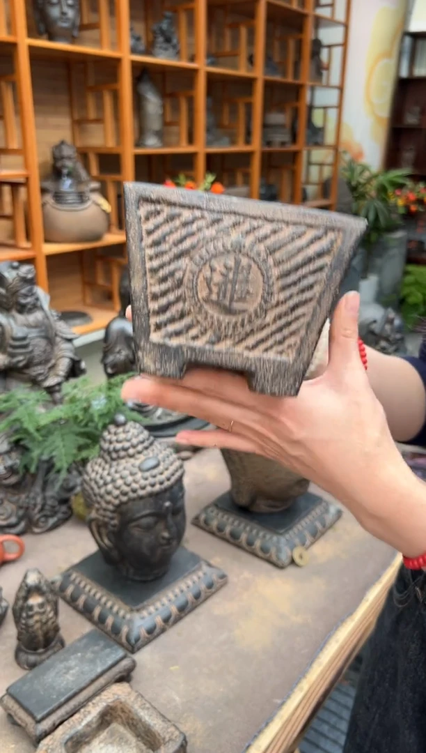 陶土【火山泥】日进斗金盆