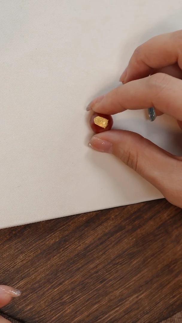 18K金镶嵌挂饰玛瑙/玉髓1