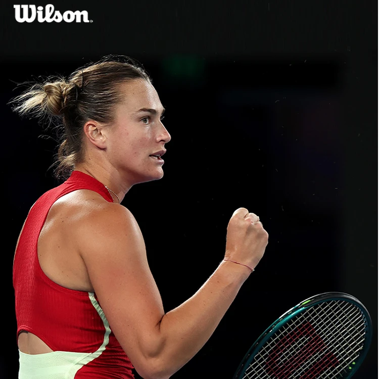 Wilson威尔胜BLADE V9萨巴伦卡同款全碳素一体专业男女成人网球拍