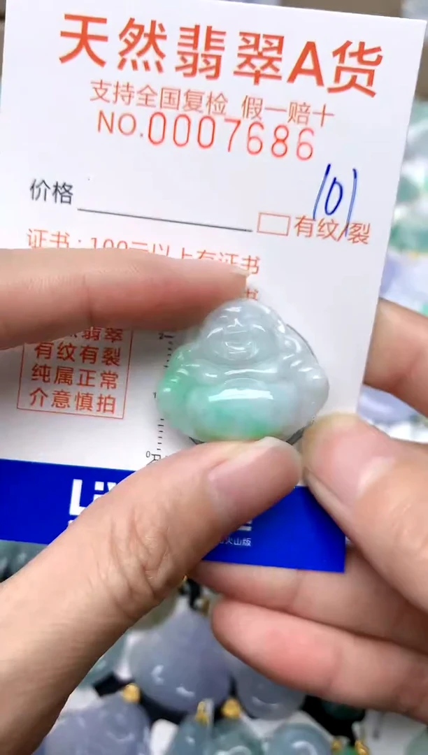 【闪购商品】翡翠颈饰未镶嵌101天然A货翡翠