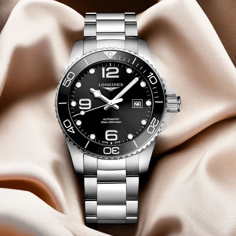 99新 Longines/浪琴 康卡斯潜水系列 自动机械男士腕表 43mm S348
