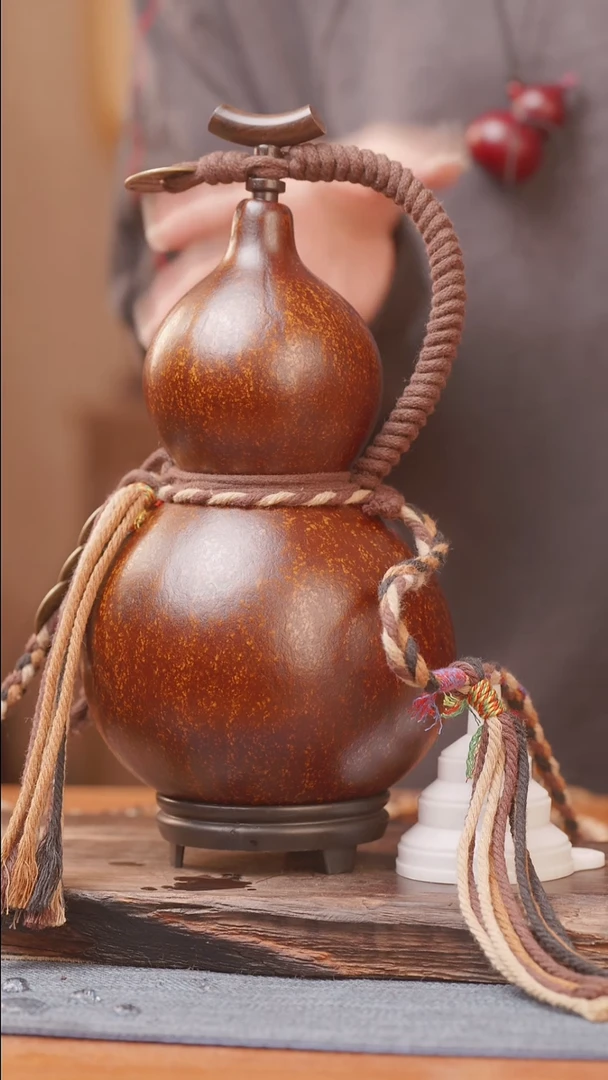 1063号链接精品大漆葫芦现货现发[一物一拍]