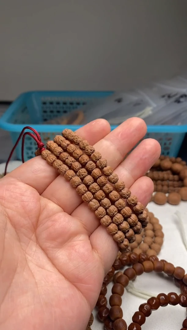 金刚菩提手串19W原桩佛手6mm