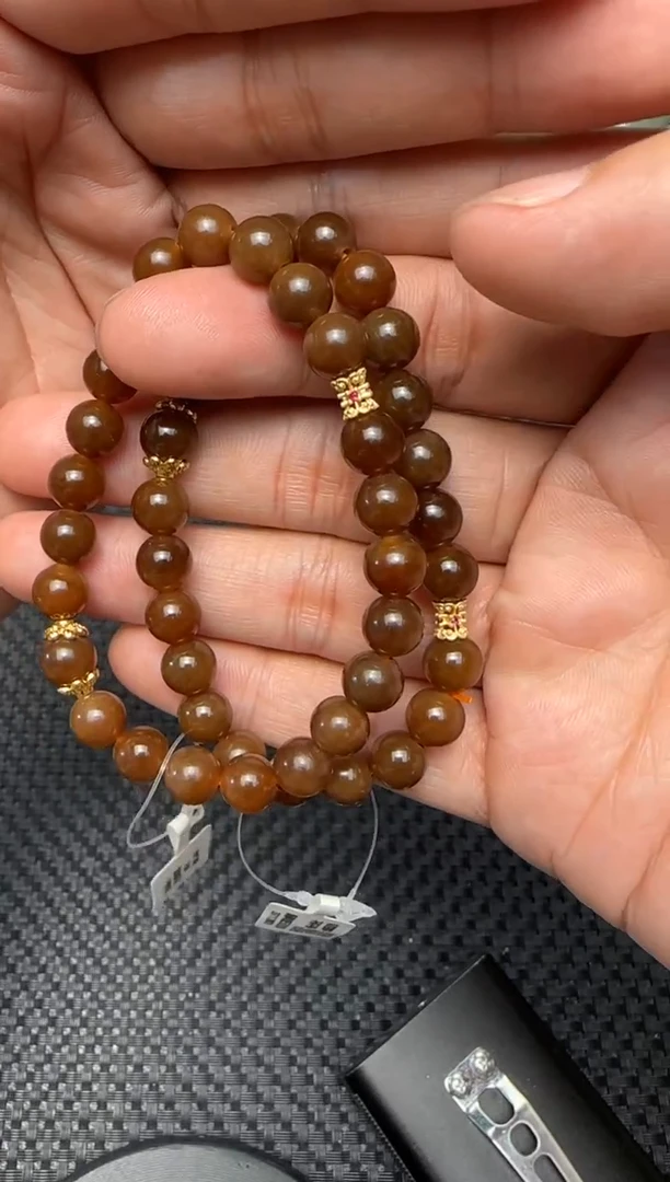 未镶嵌手串和田玉金山糖手串卡8 多样性发其一