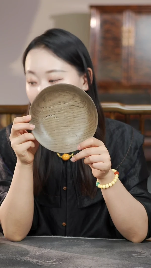 金丝楠原木精工坚果盘662