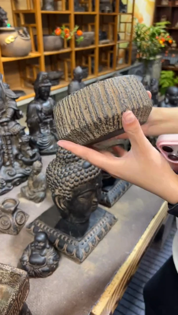 陶土【火山泥】小石钵