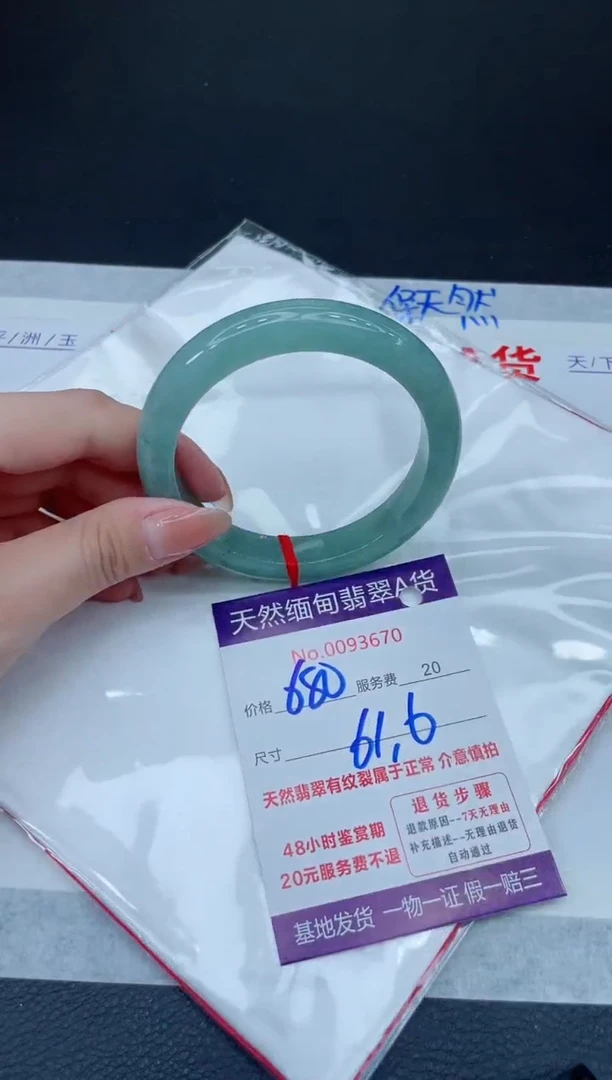 未镶嵌手镯翡翠680.00