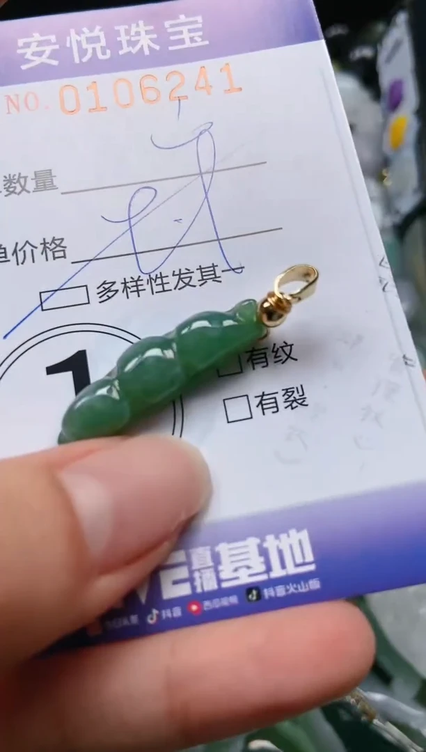 【闪购商品】翡翠颈饰未镶嵌闪购0106241多样性发其一