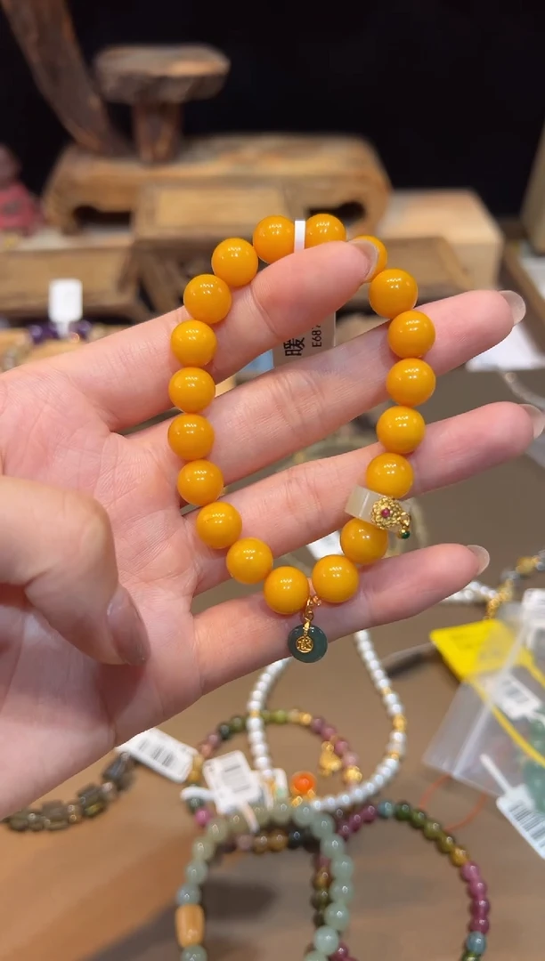 手饰琥珀未镶嵌手饰@@E6872