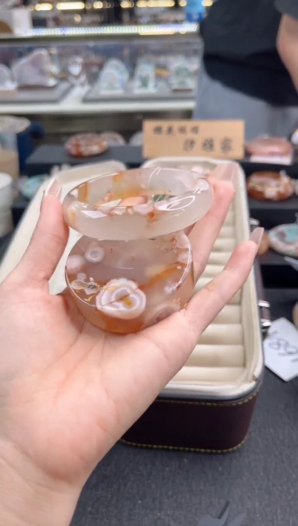 石英质玉手镯未镶嵌62圈口 （赠品镯心）3009256