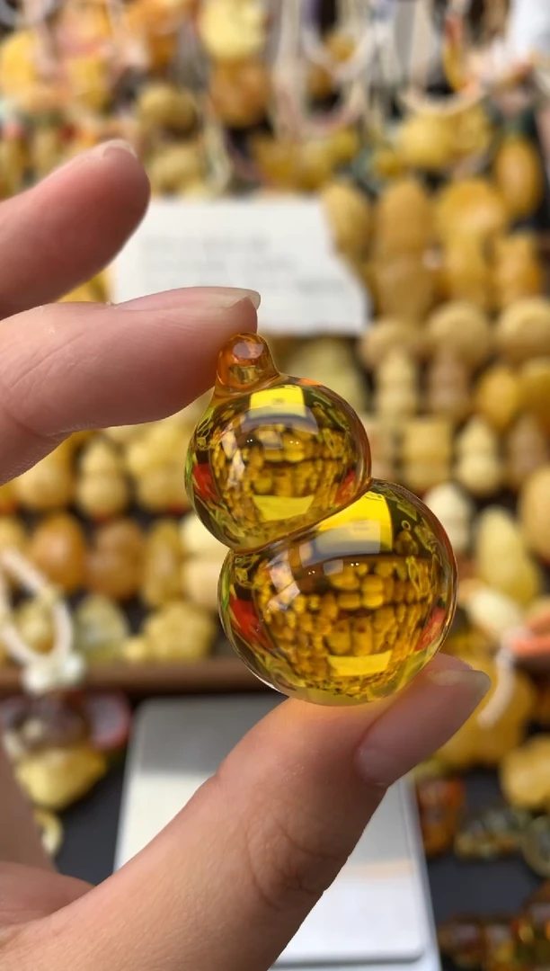 未镶嵌琥珀珠宝奇石004琥珀蜜蜡瑕疵品花粉