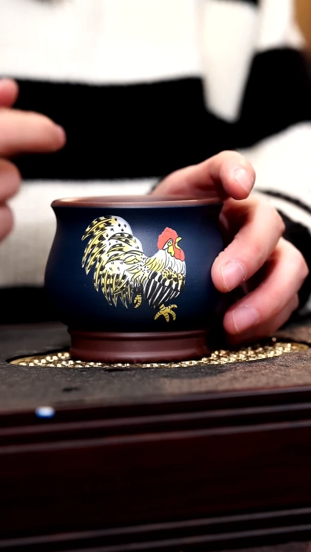 【闪购商品】紫砂茶杯精品紫砂杯56