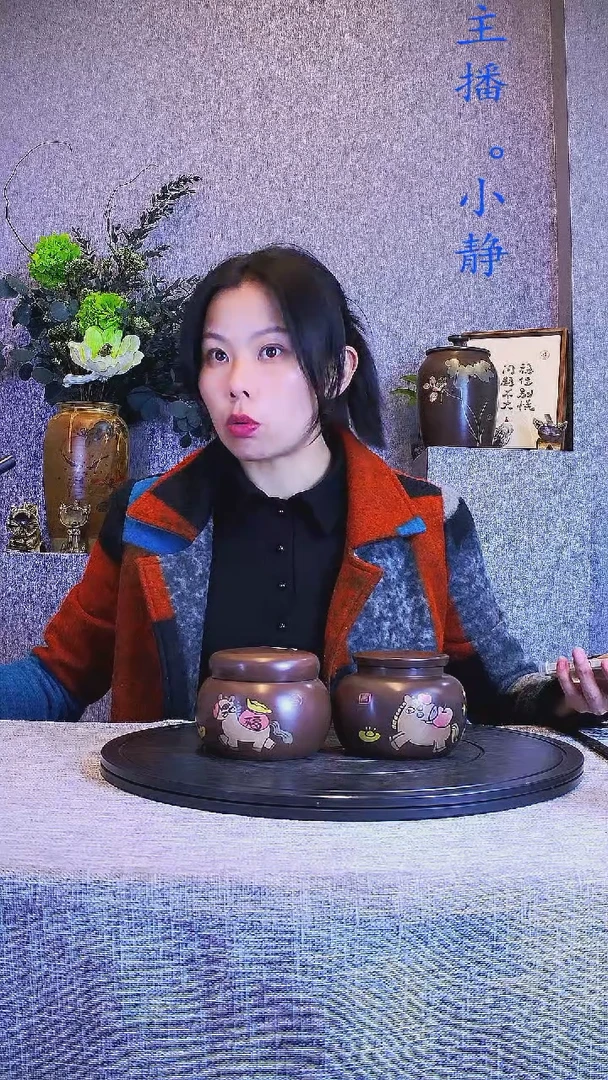 霸**?全手工紫陶茶罐精磨2只125