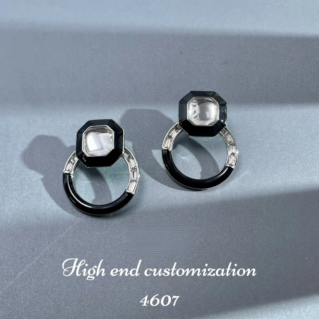 铜合金耳饰 设计师款耳饰-4607