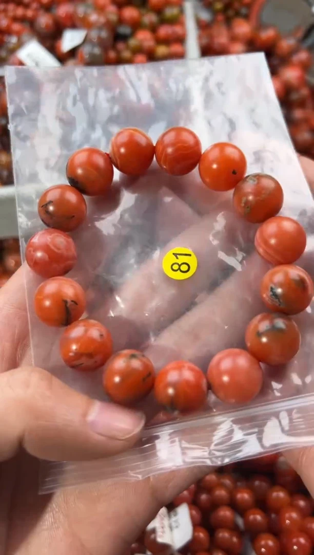 未镶嵌手串南红玛瑙14