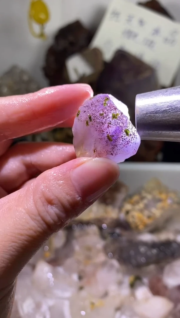 未镶嵌珠宝半成品水晶62号四川超七花园水晶