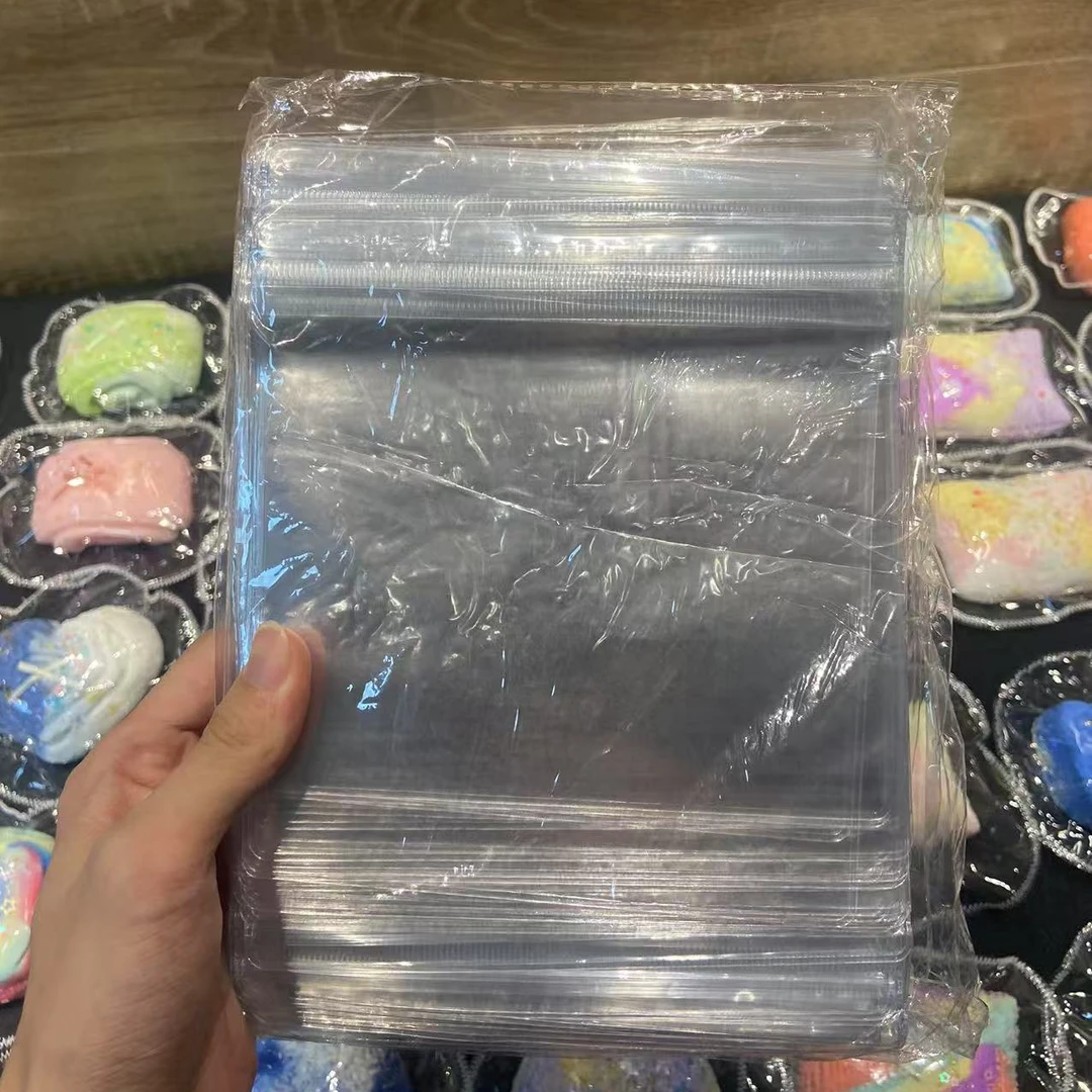 100个捏捏专用替换袋软pvc雄县定制款自封袋（闭店处理）
