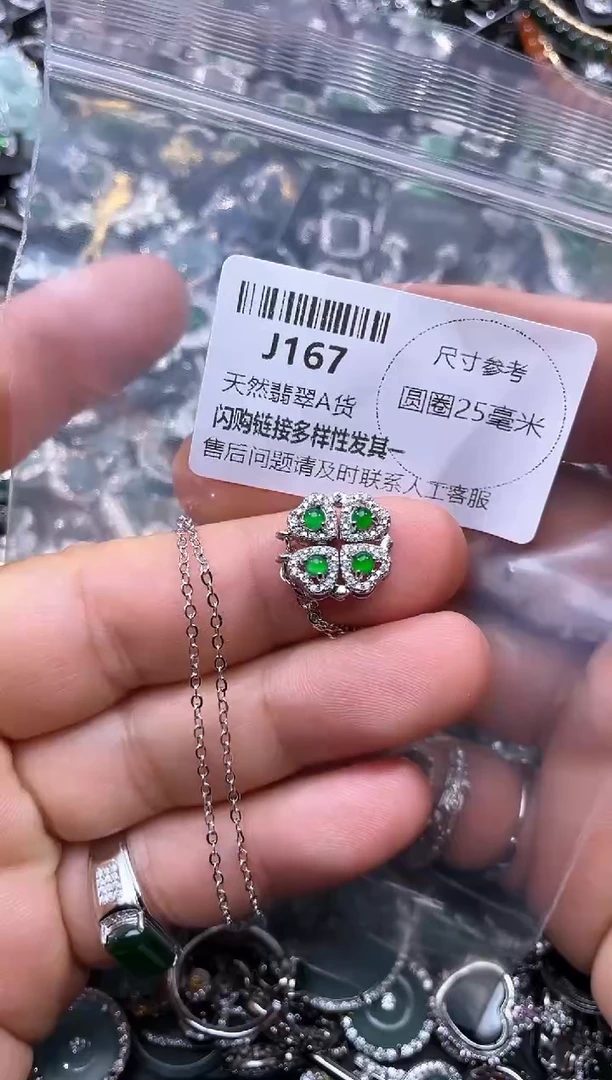 【闪购商品】翡翠颈饰未镶嵌J167项链
