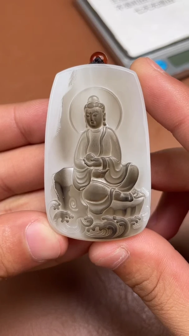 颈饰未镶嵌和田玉BL11.22多样性拍一发一12