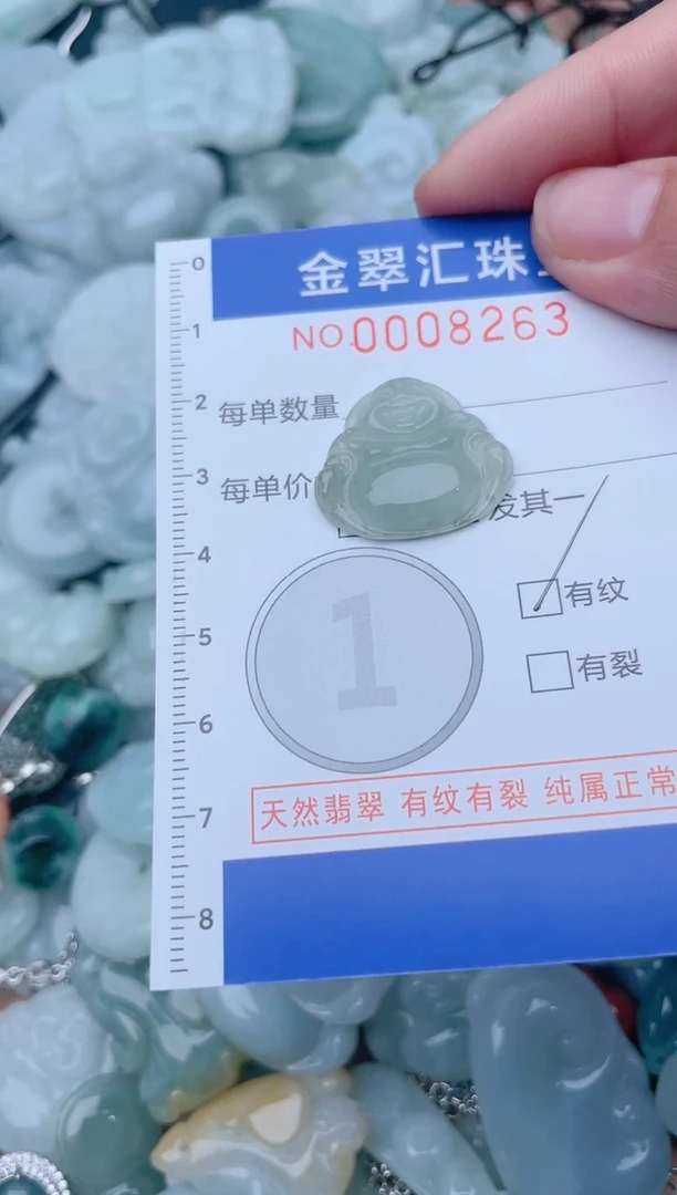 颈饰未镶嵌翡翠8263