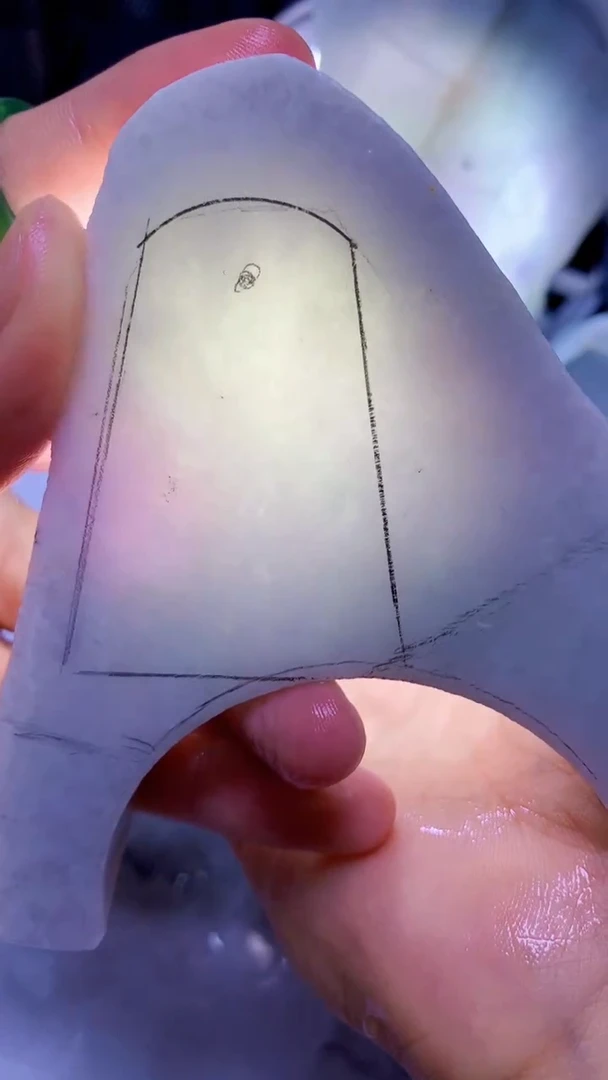 翡翠裸石缅甸天然A货8553