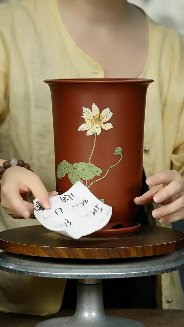 紫砂花盆6571+Z紫砂花盆紫砂